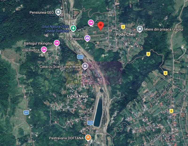 Teren 734 mp intravilan de vanzare in Brebu